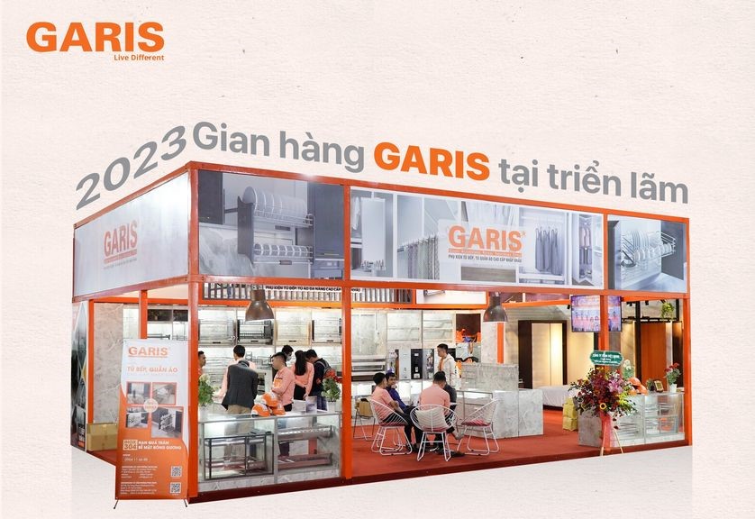 Phụ kiện nội thất cao cấp nhập khẩu Garis tham gia tại triển lãm